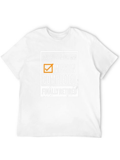 Construction Foreman Retired T-Shirt