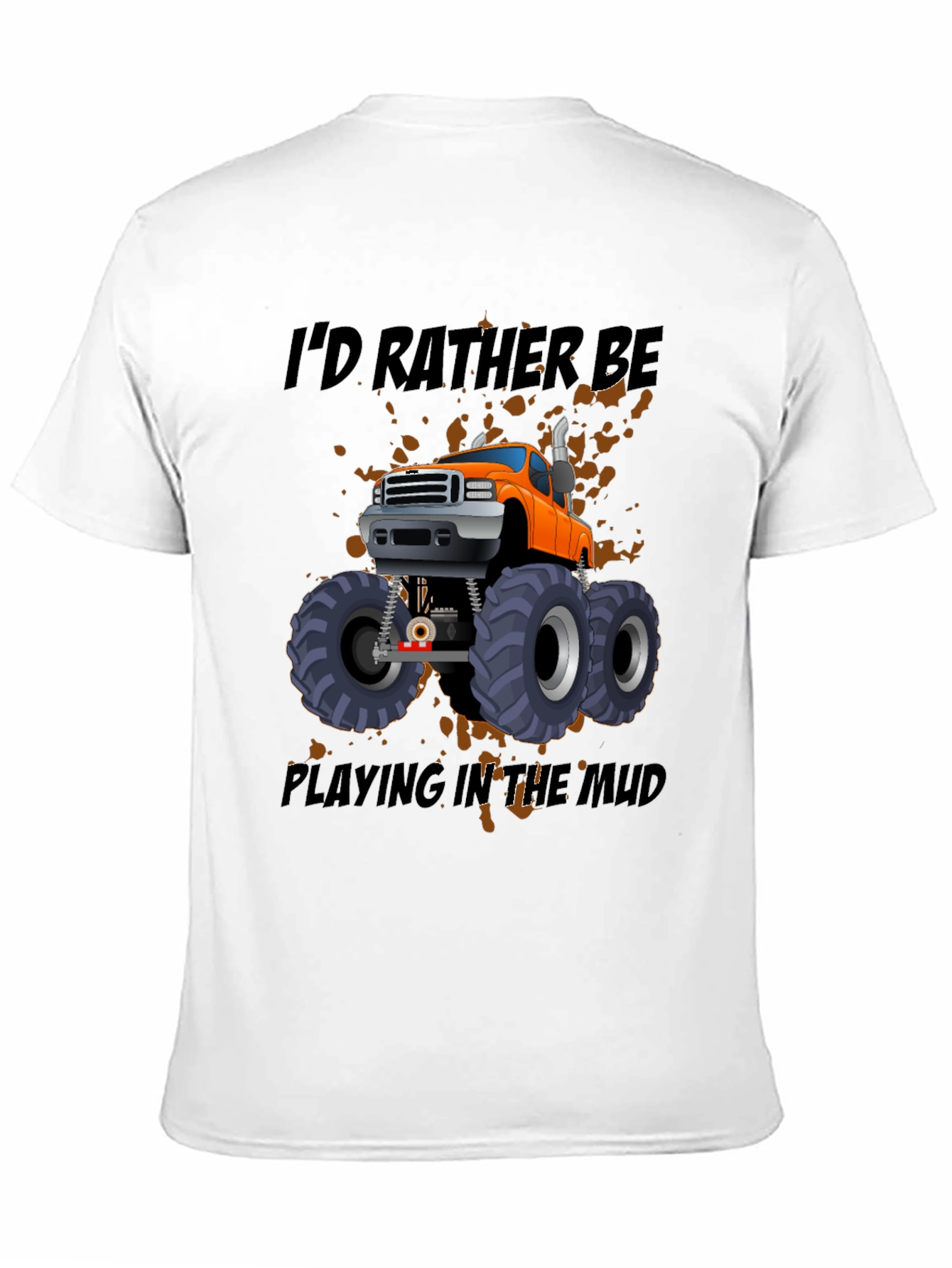 Mudding Monster Truck Tee