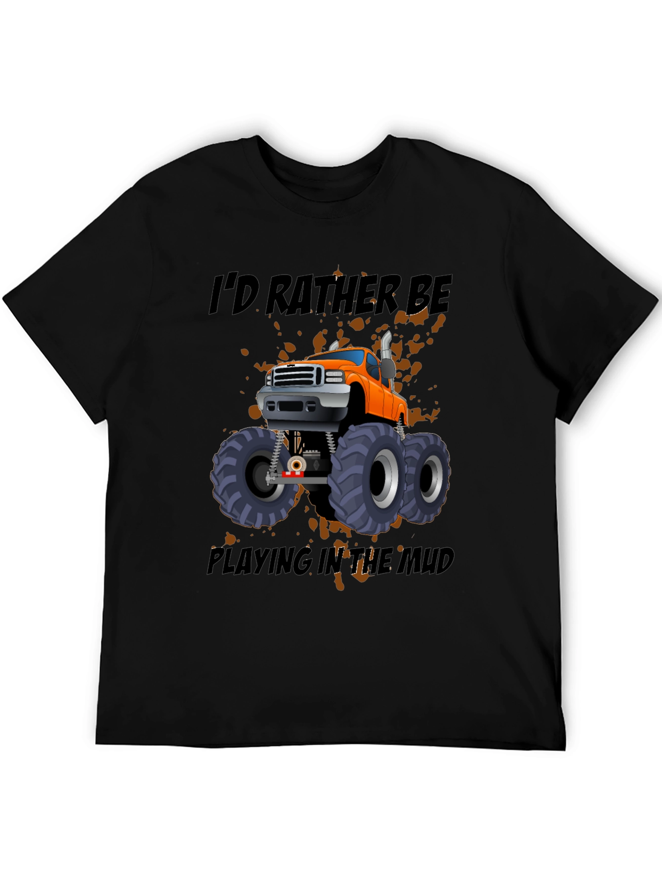 Mudding Monster Truck Tee