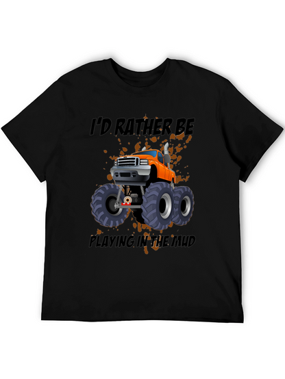 Mudding Monster Truck Tee