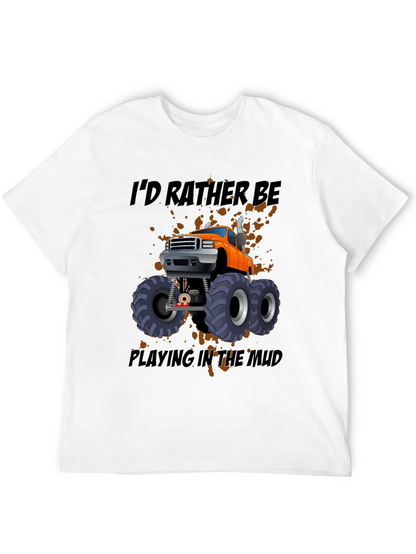 Mudding Monster Truck Tee