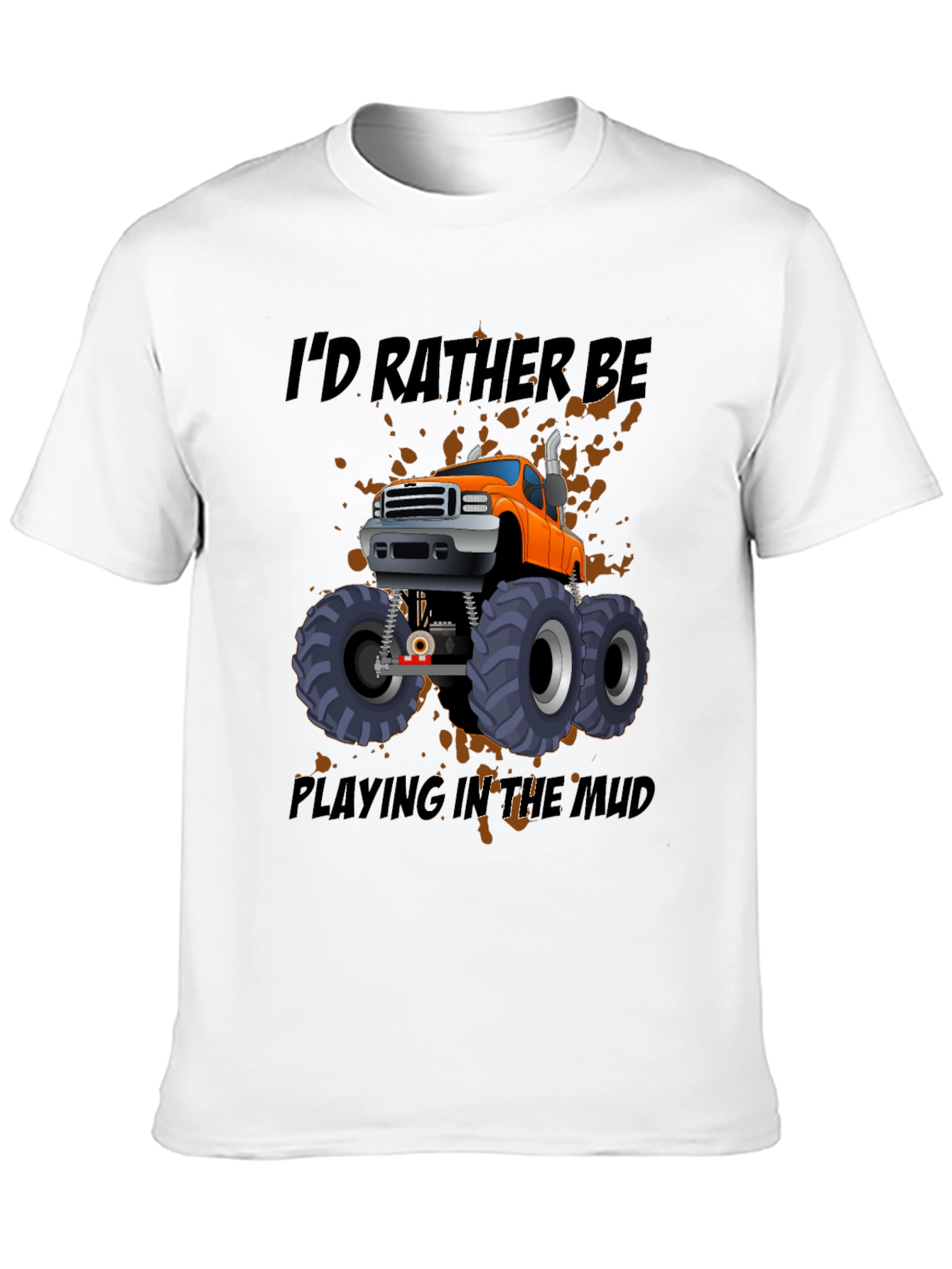 Mudding Monster Truck Tee