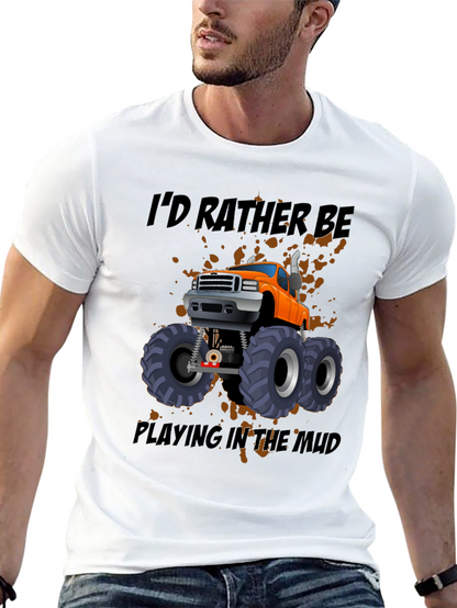 Mudding Monster Truck Tee