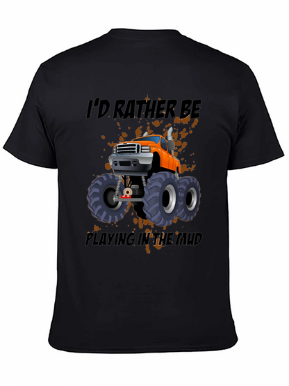 Mudding Monster Truck Tee