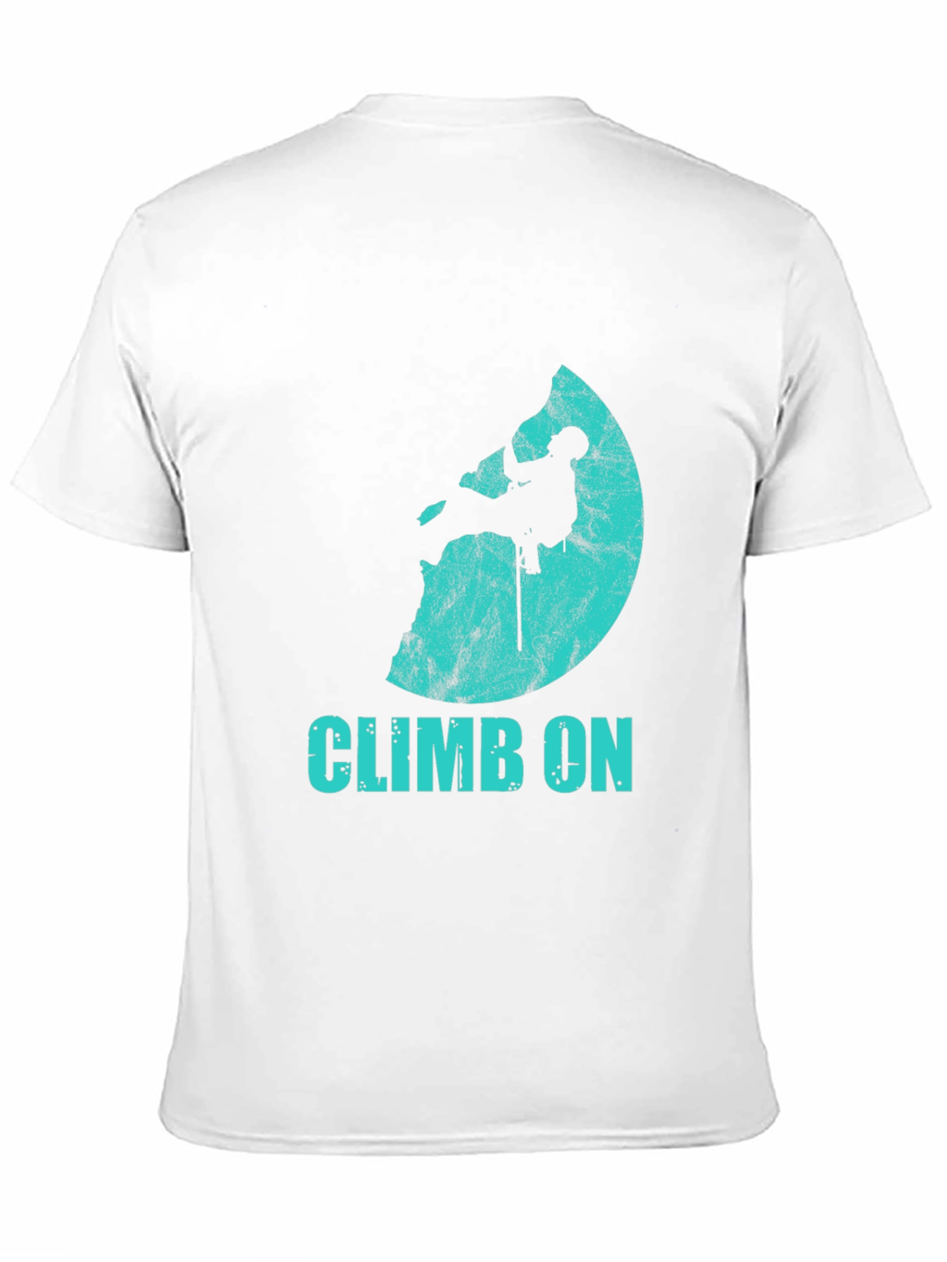 Climb On Graphic T-Shirt - Rock Climbing Tee