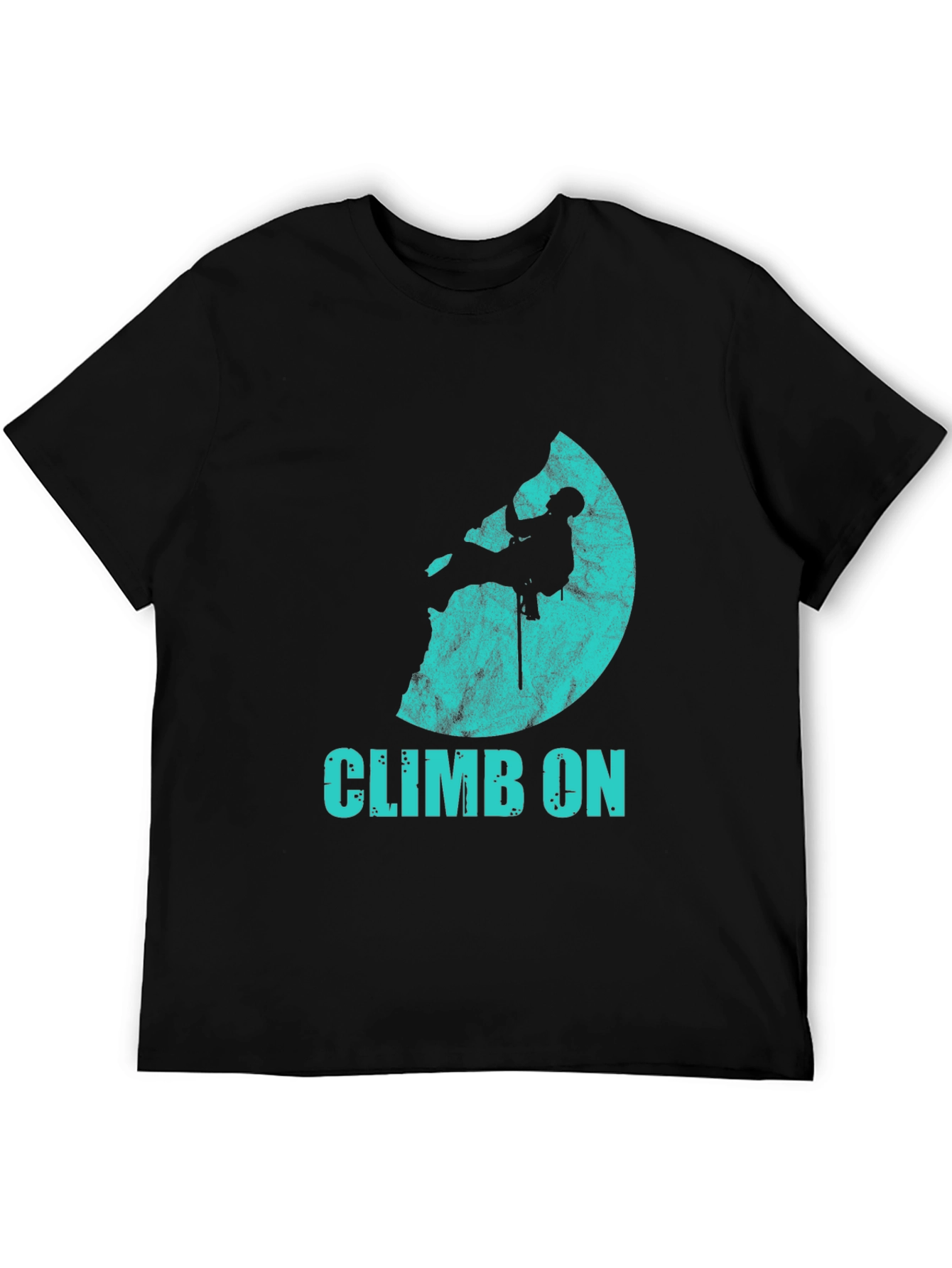 Climb On Graphic T-Shirt - Rock Climbing Tee