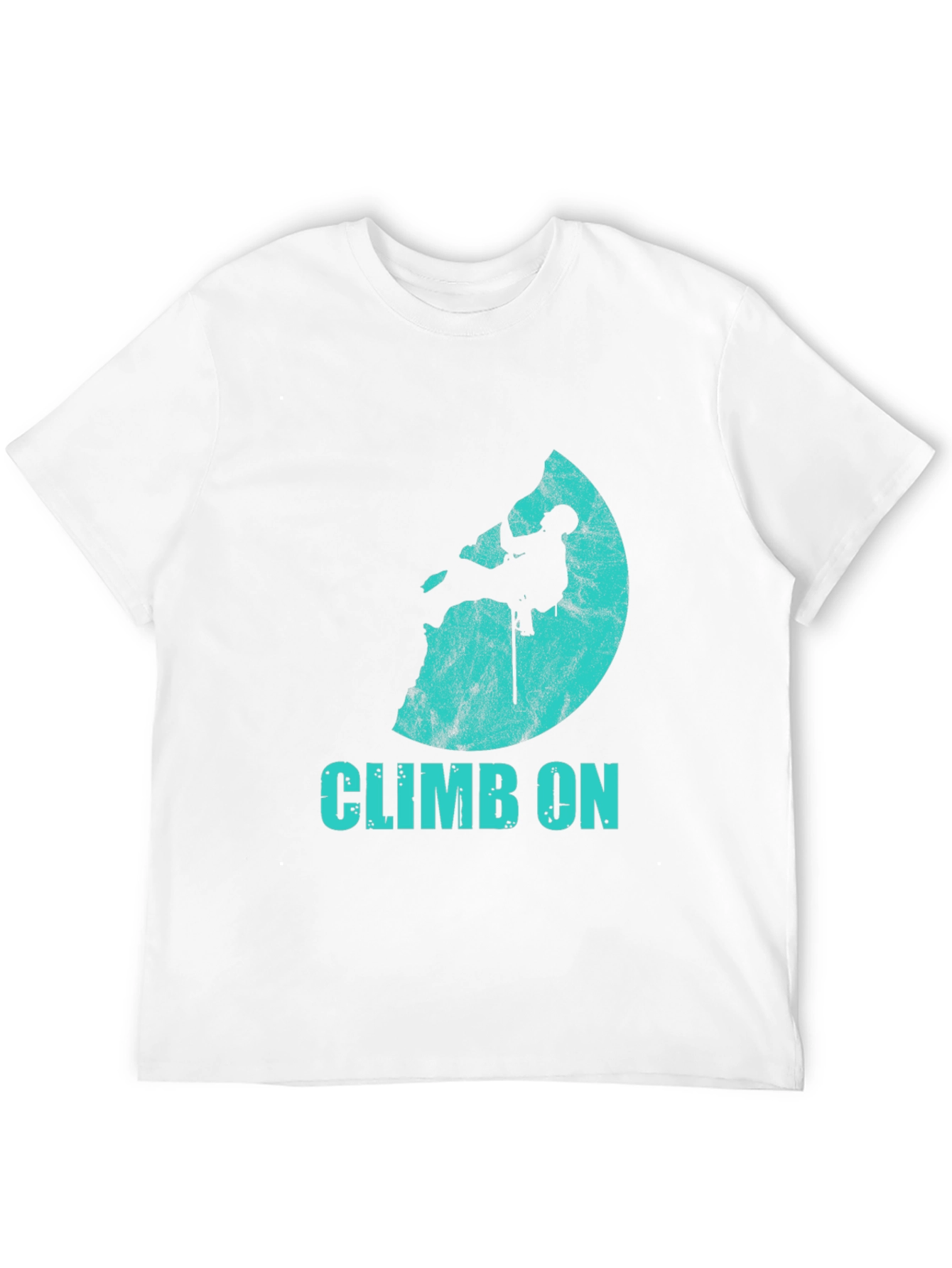 Climb On Graphic T-Shirt - Rock Climbing Tee