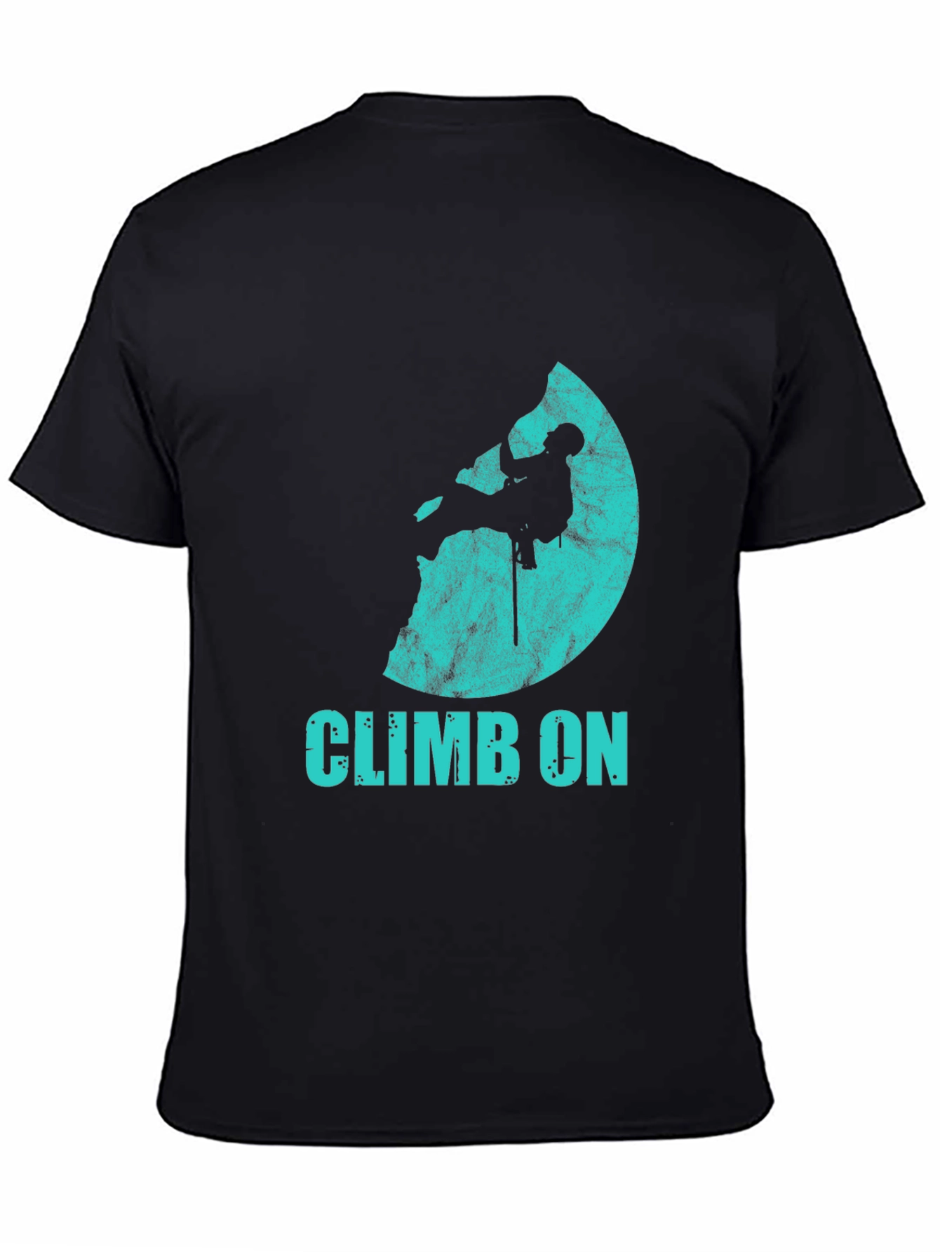 Climb On Graphic T-Shirt - Rock Climbing Tee