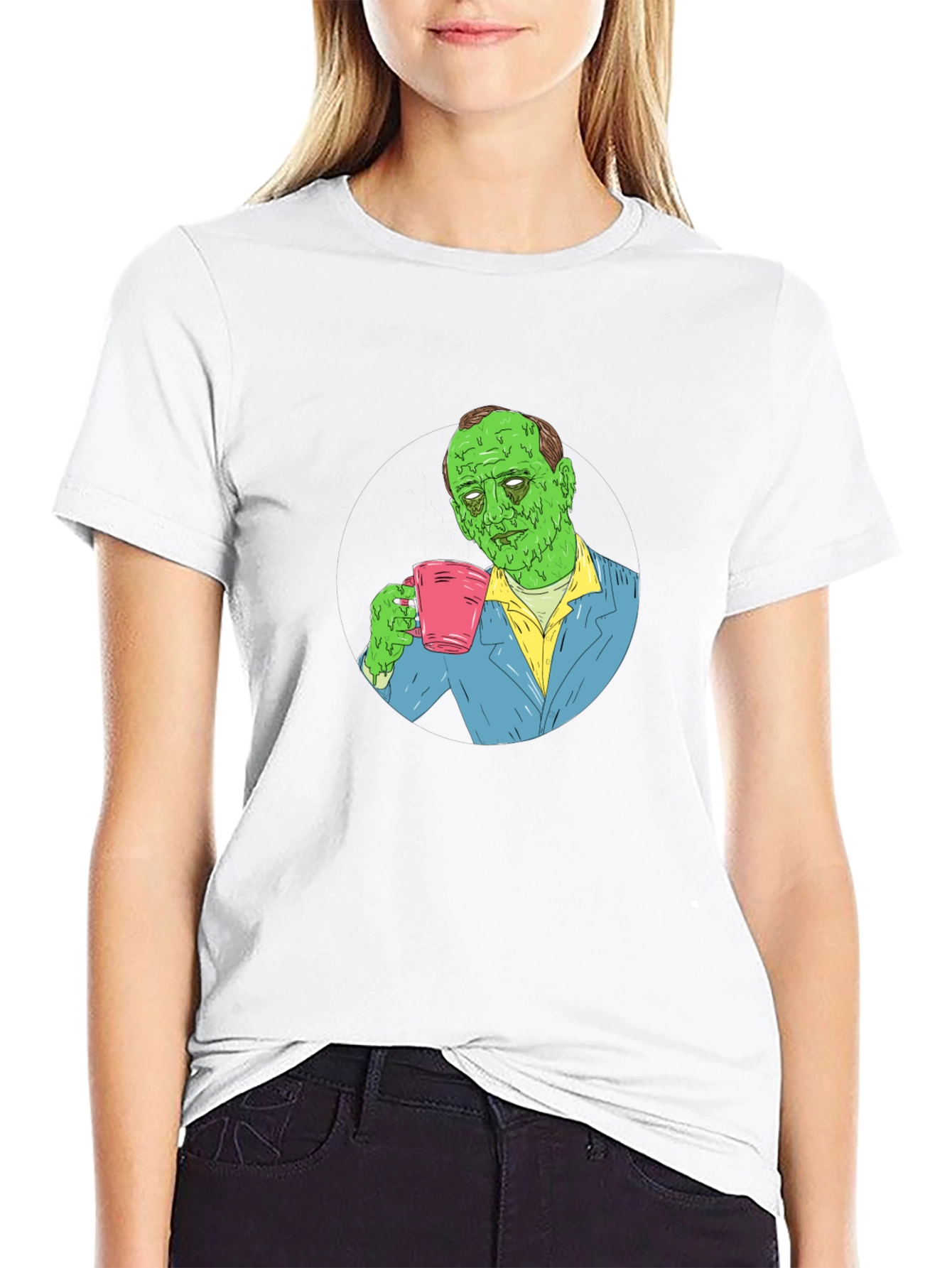 Zombie Coffee T-Shirt - Funny Graphic Tee