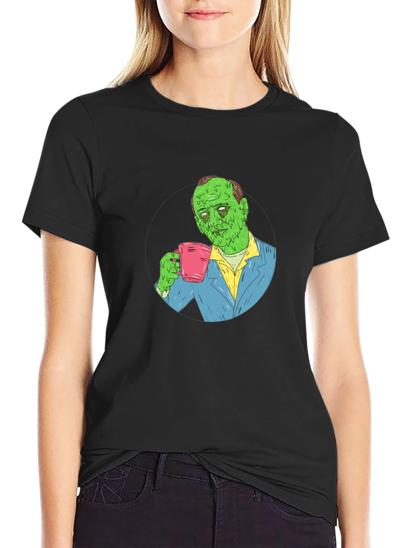 Zombie Coffee T-Shirt - Funny Graphic Tee