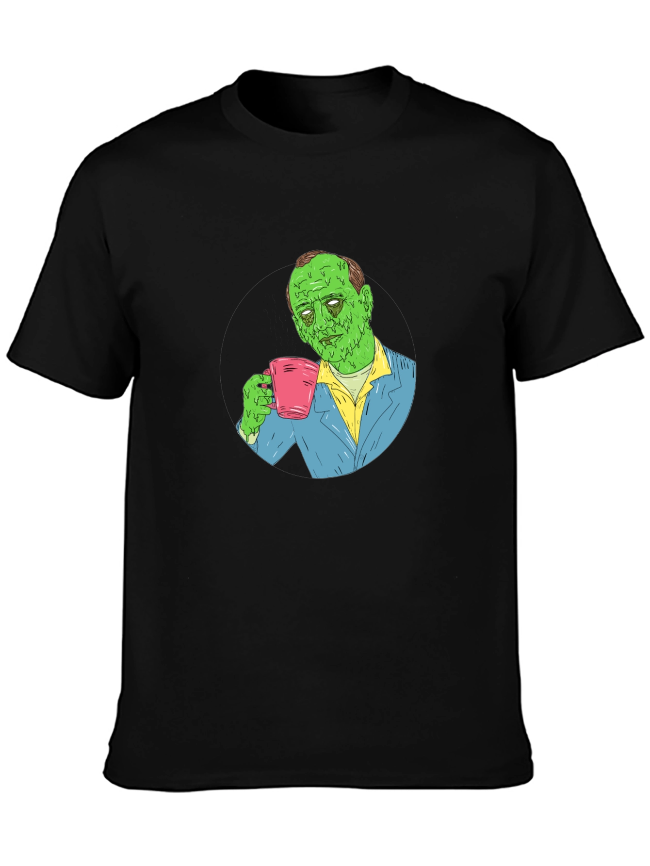 Zombie Coffee T-Shirt - Funny Graphic Tee