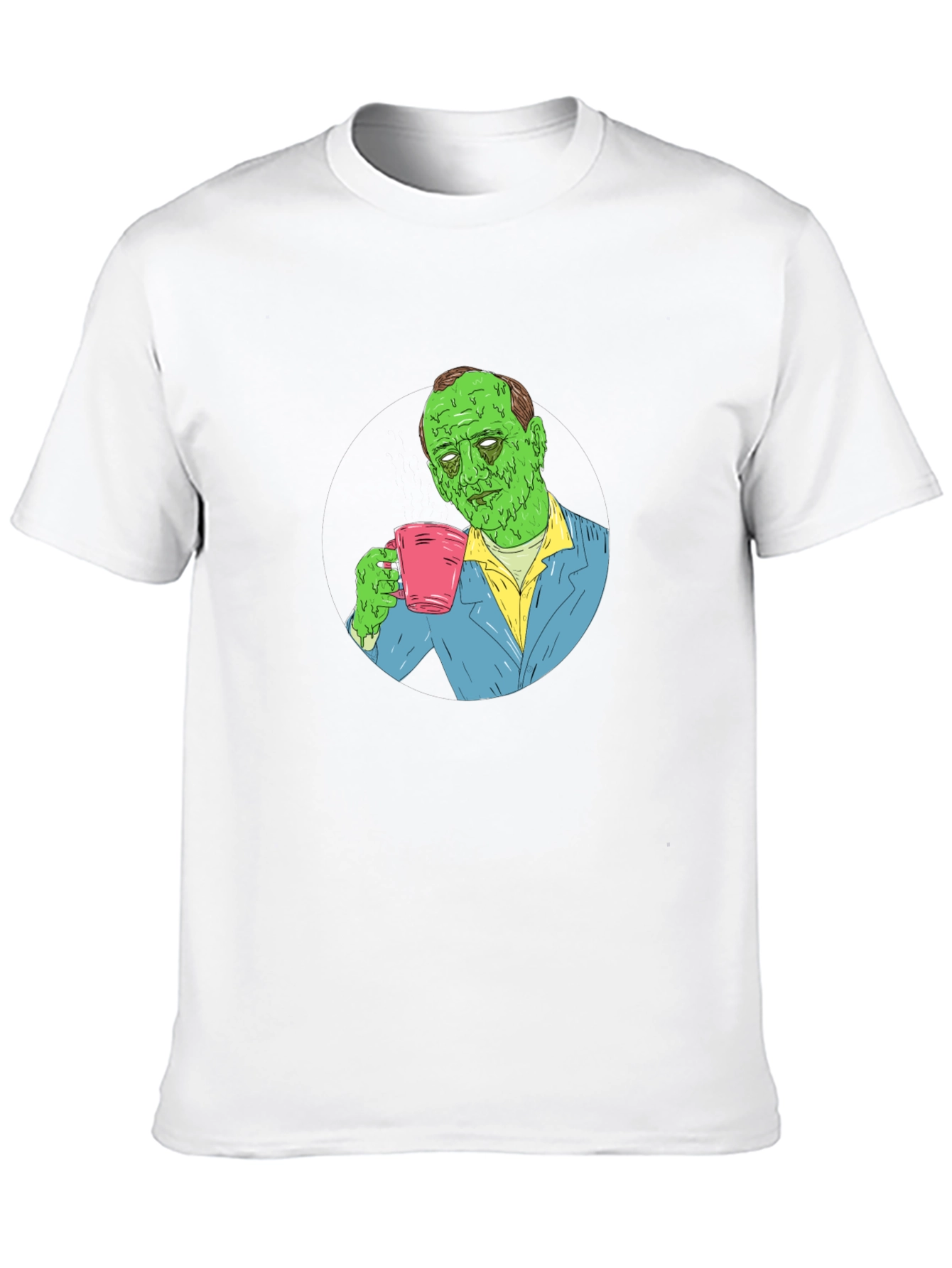 Zombie Coffee T-Shirt - Funny Graphic Tee