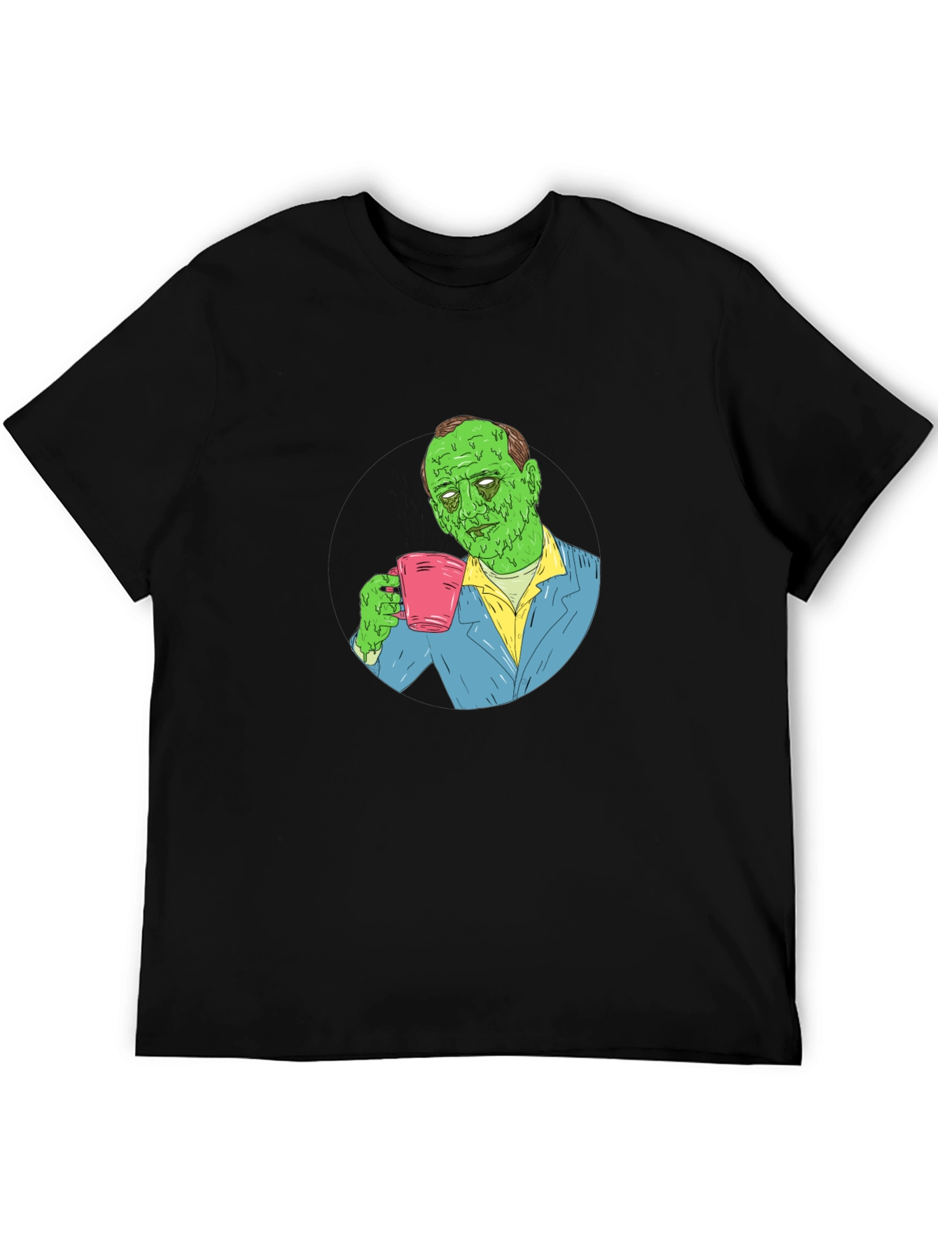 Zombie Coffee T-Shirt - Funny Graphic Tee