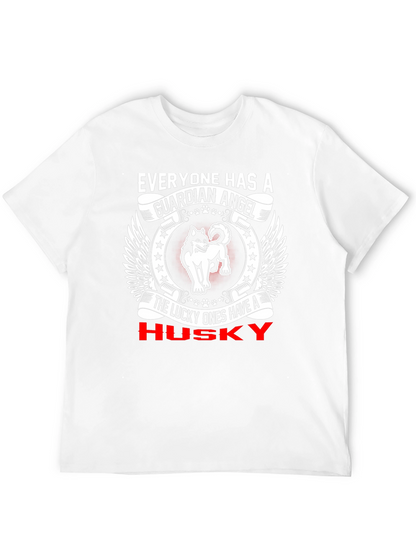 Guardian Angel Husky T-Shirt