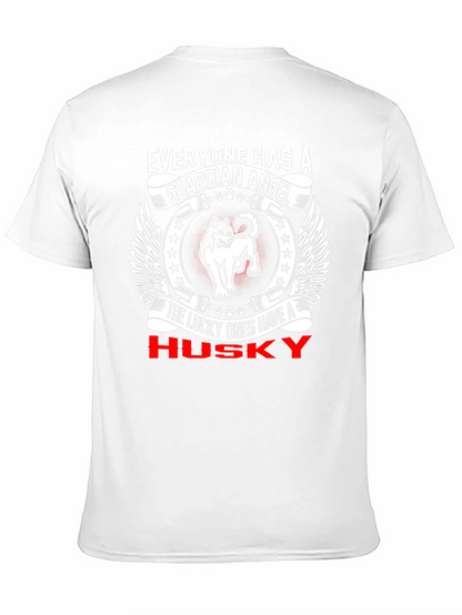 Guardian Angel Husky T-Shirt