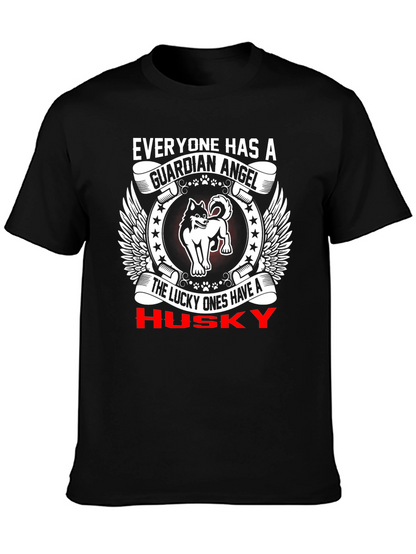 Guardian Angel Husky T-Shirt