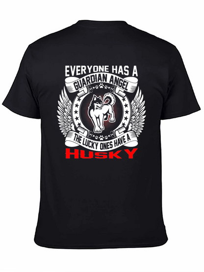 Guardian Angel Husky T-Shirt