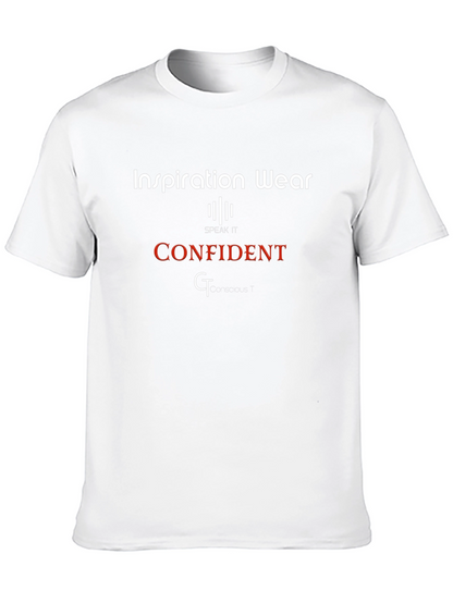 Inspiration Wear Confident T-Shirt - Black