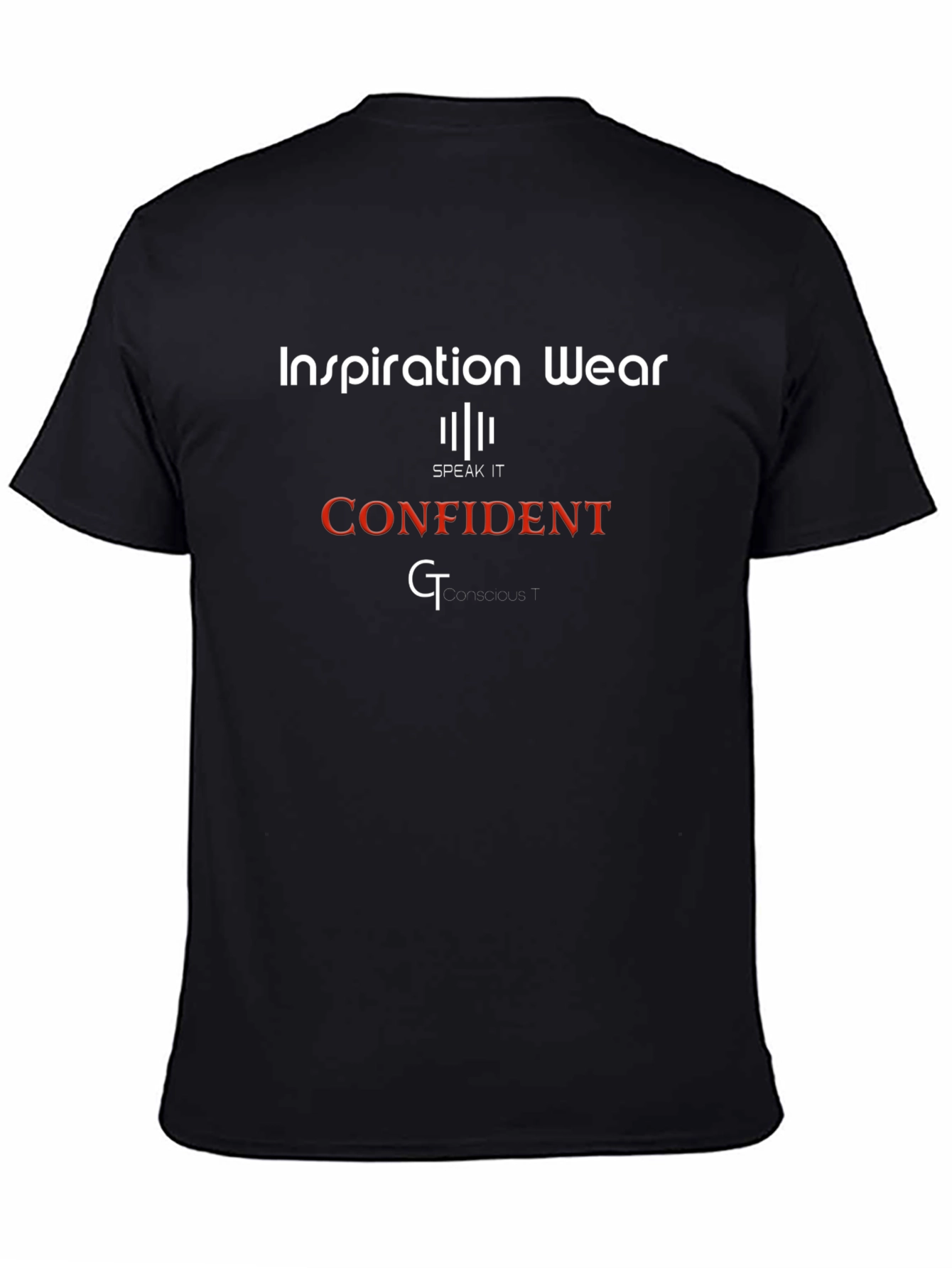Inspiration Wear Confident T-Shirt - Black