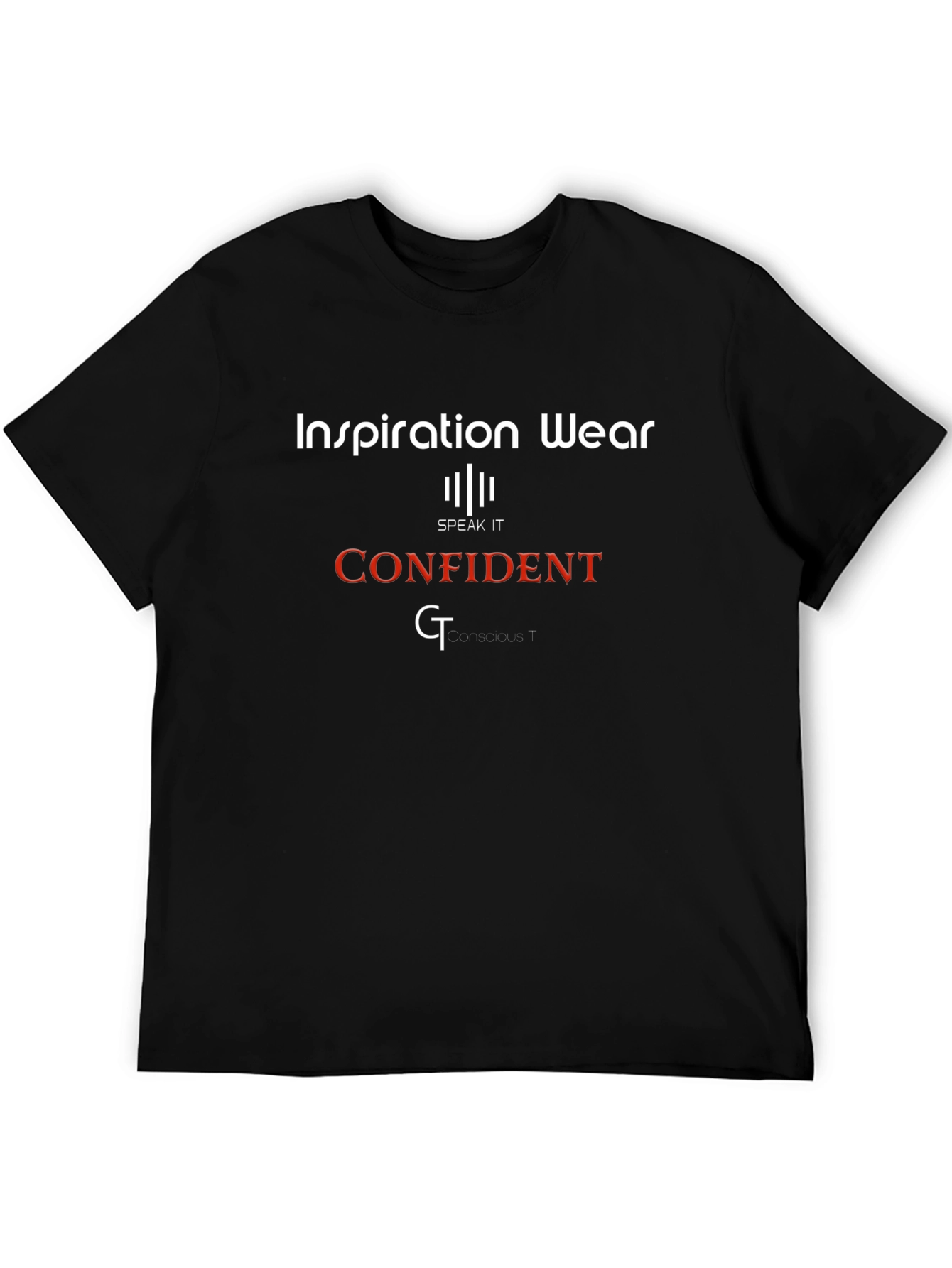 Inspiration Wear Confident T-Shirt - Black