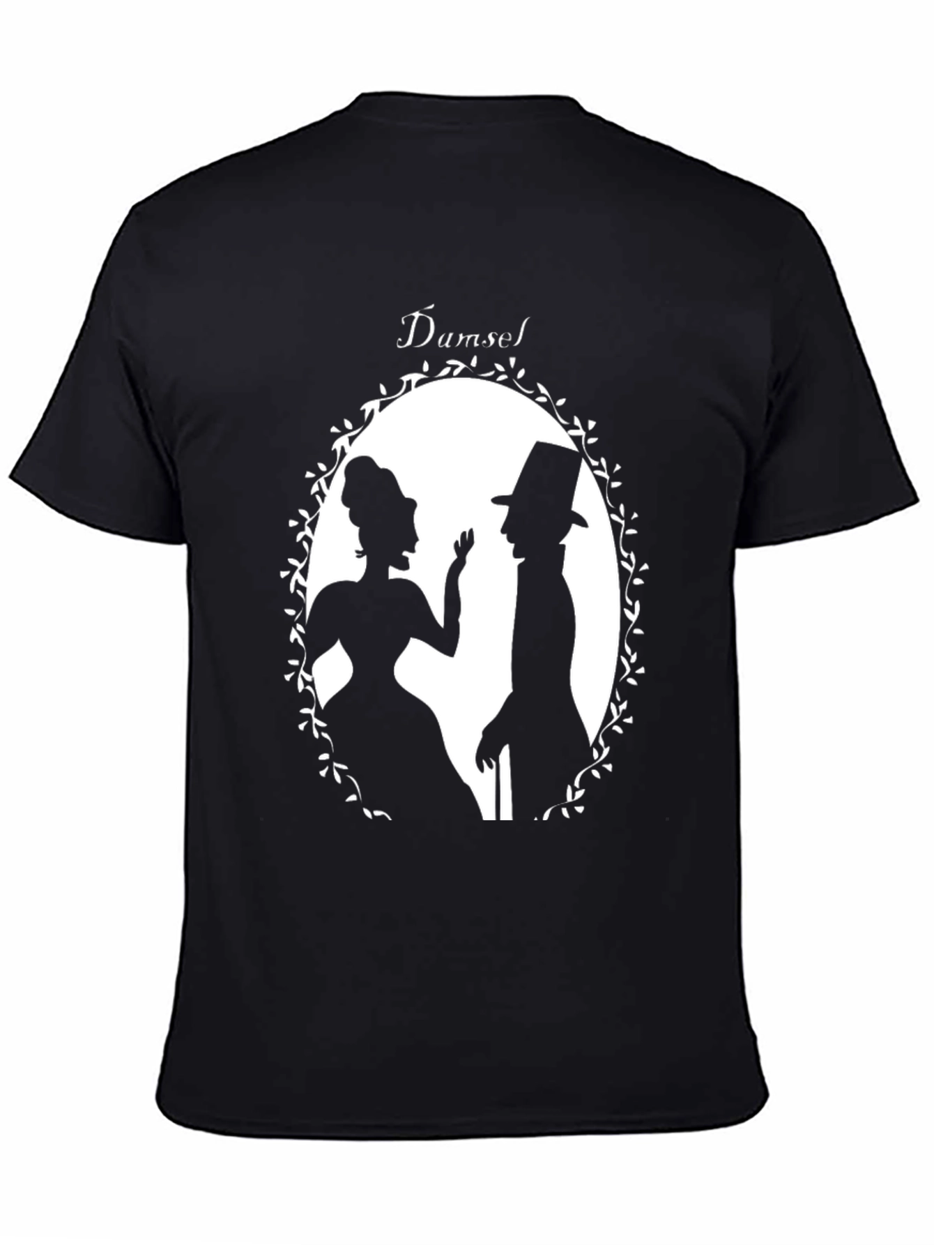Damsel Silhouette Graphic T-Shirt