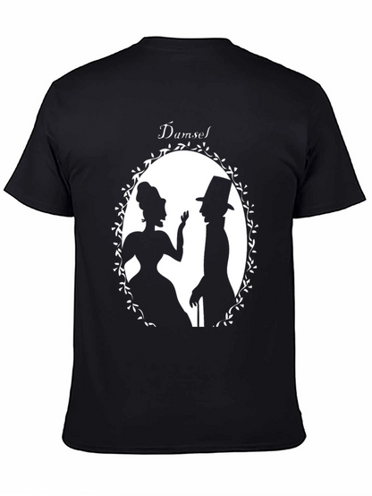 Damsel Silhouette Graphic T-Shirt