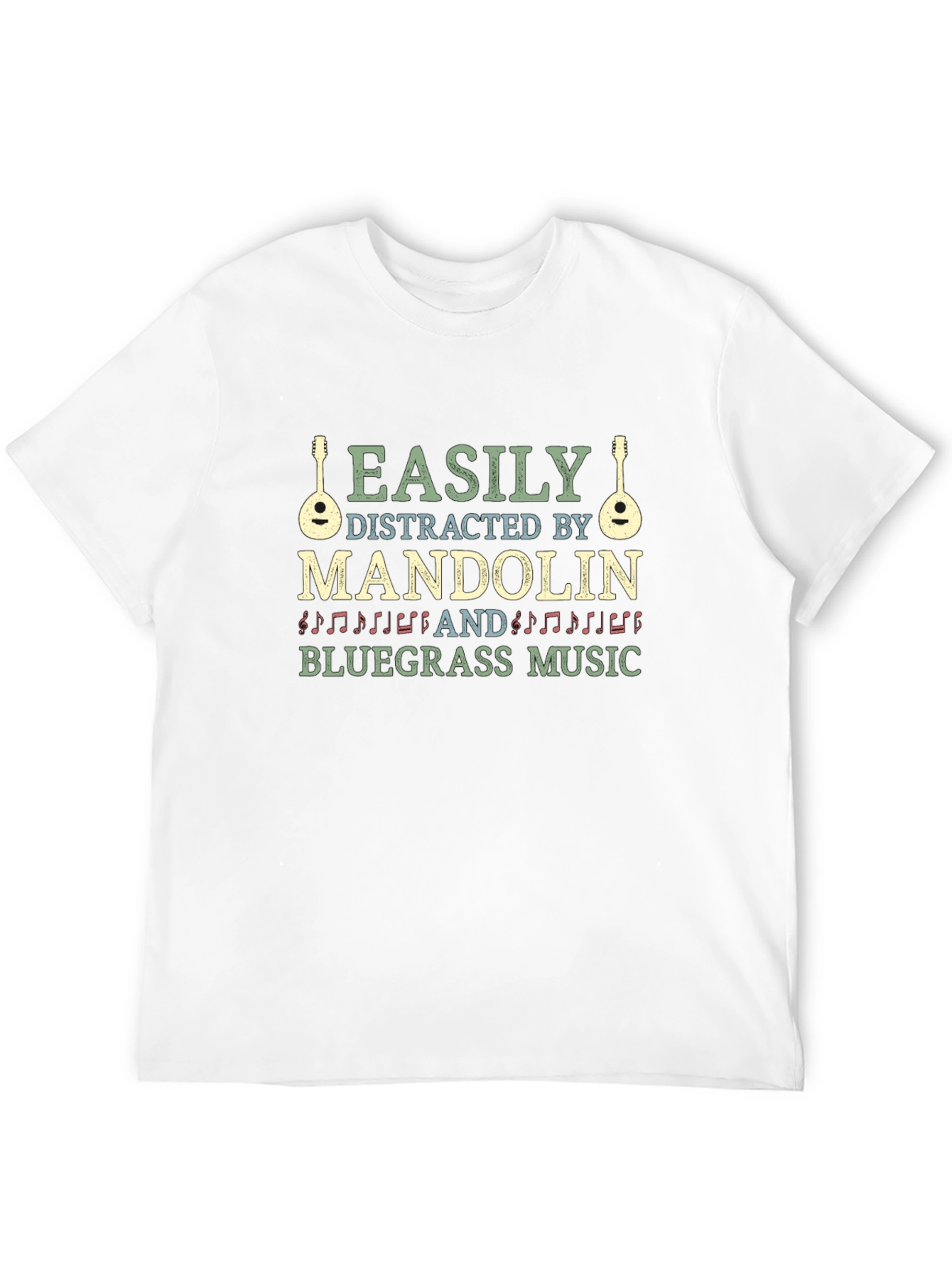 Mandolin & Bluegrass Music T-Shirt