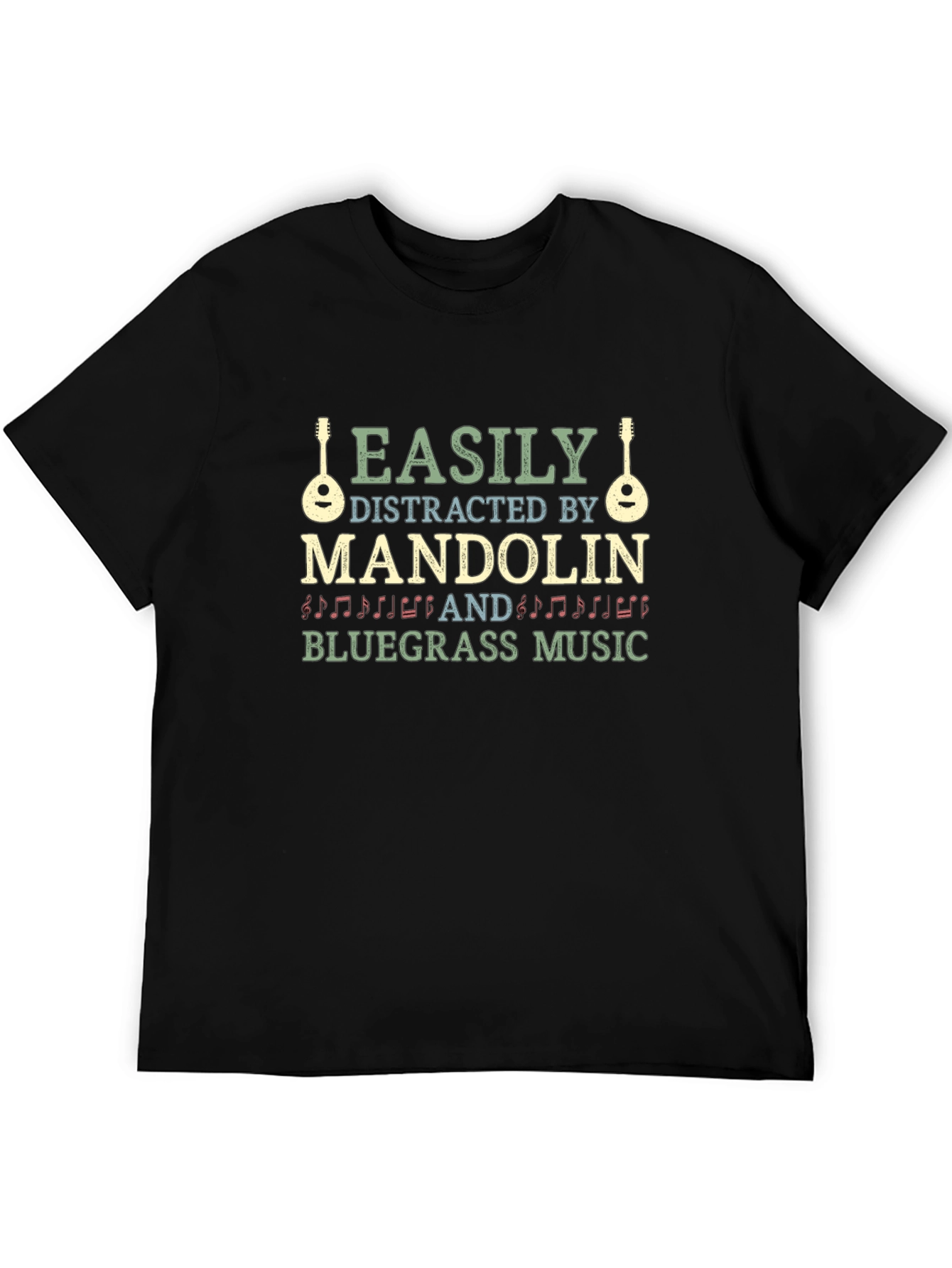 Mandolin & Bluegrass Music T-Shirt