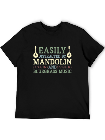Mandolin & Bluegrass Music T-Shirt