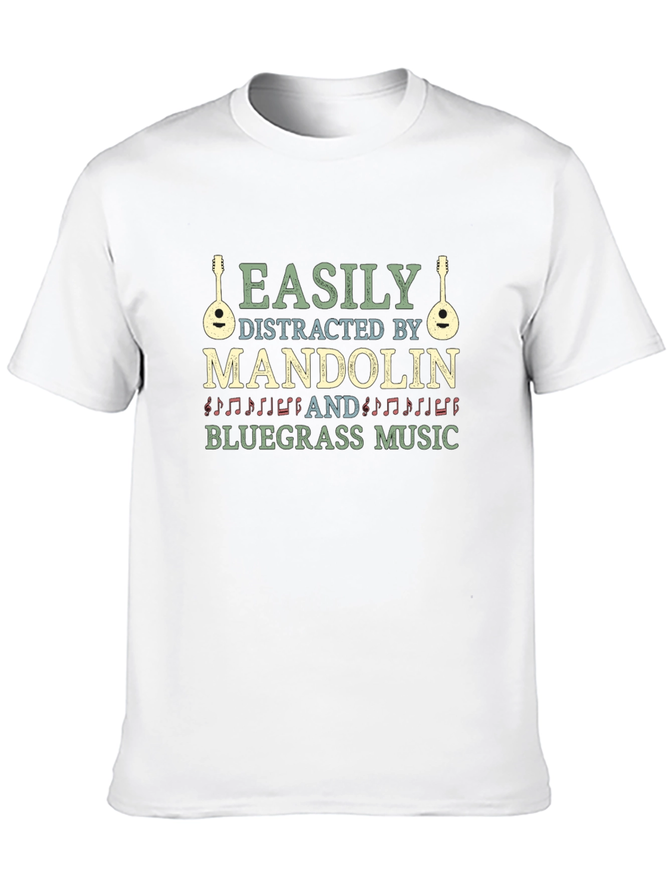 Mandolin & Bluegrass Music T-Shirt