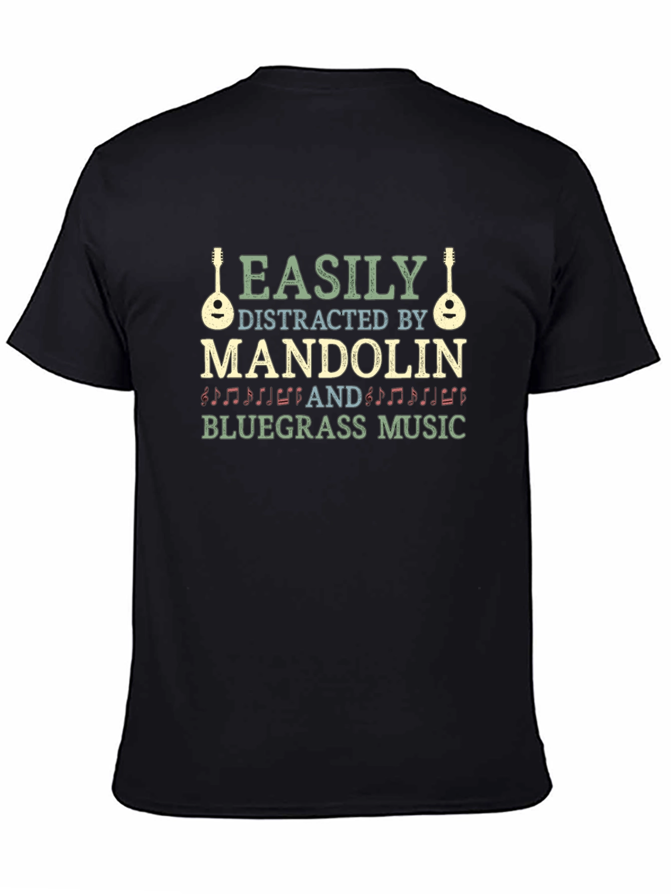 Mandolin & Bluegrass Music T-Shirt