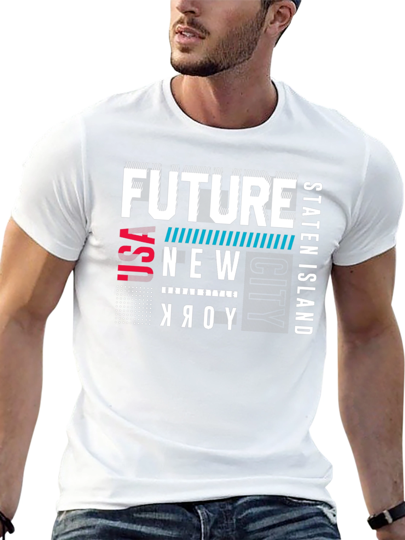 Future New York City Graphic T-Shirt