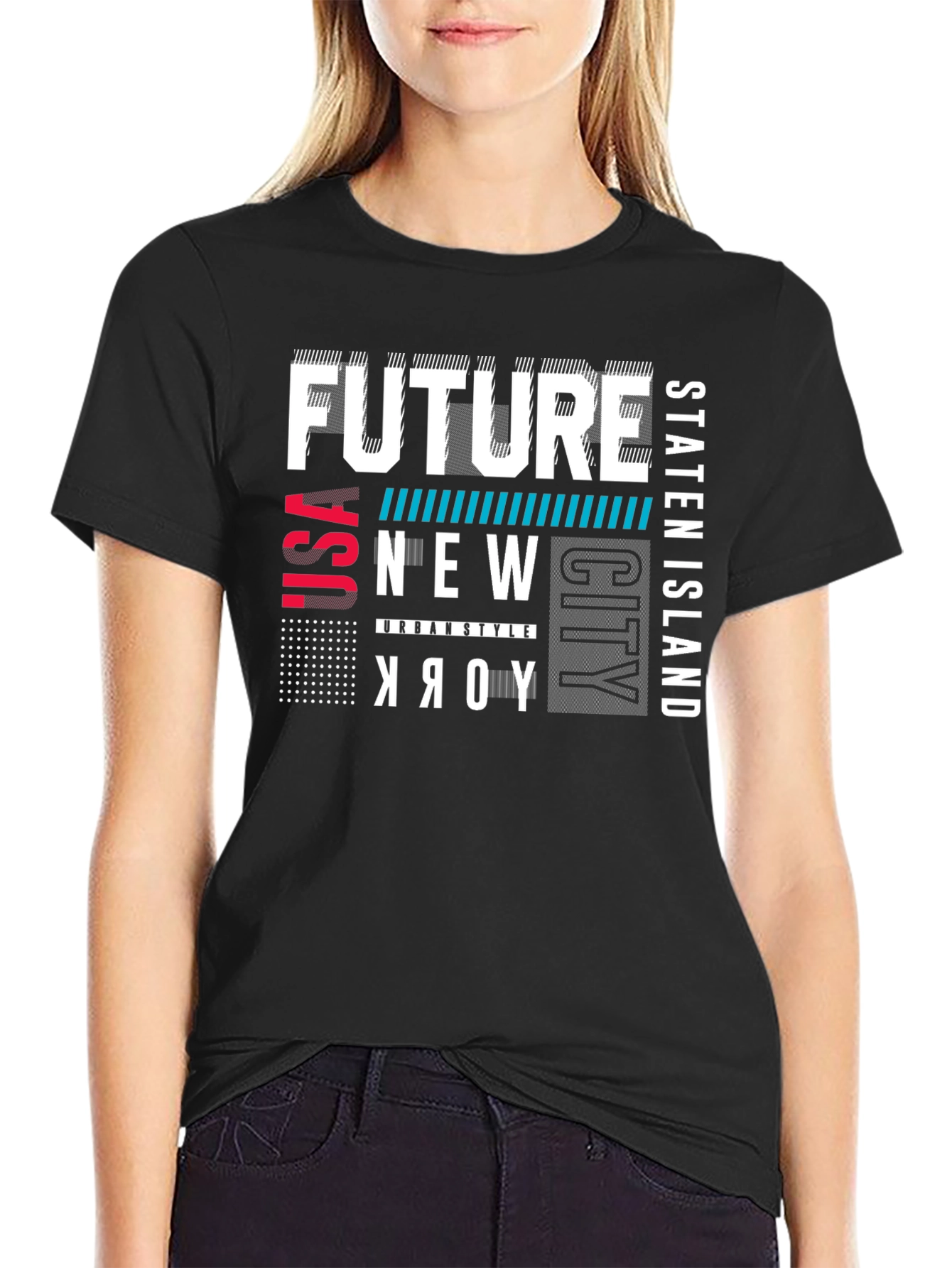 Future New York City Graphic T-Shirt