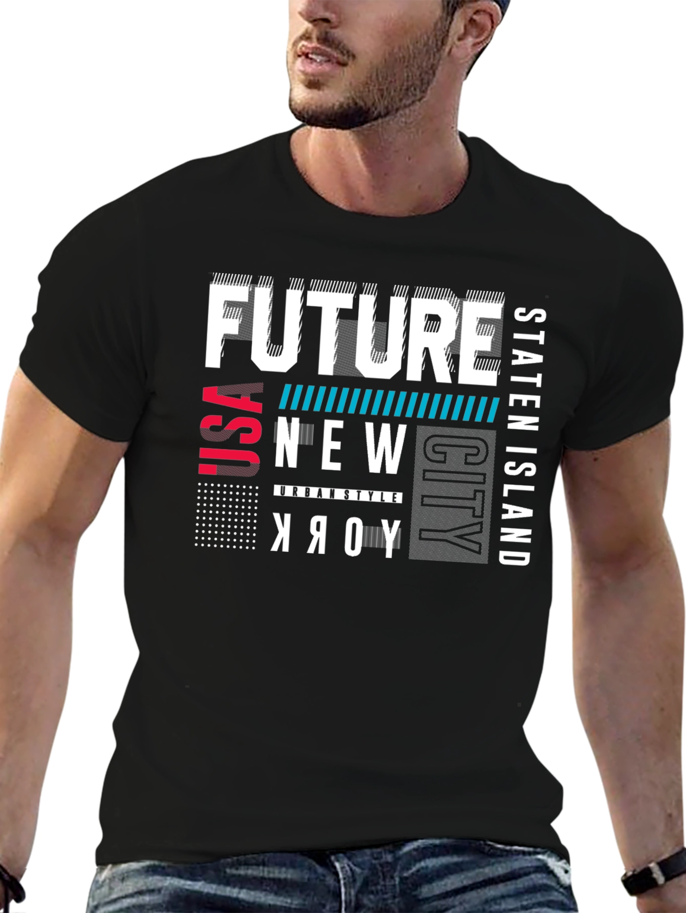 Future New York City Graphic T-Shirt