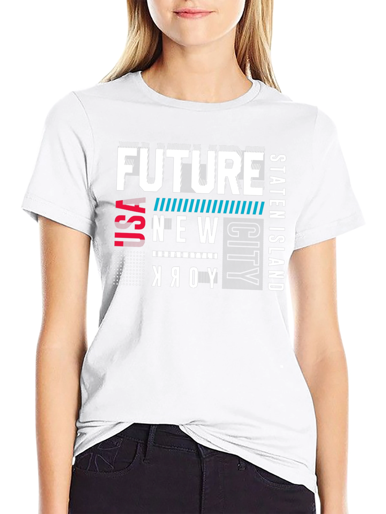 Future New York City Graphic T-Shirt