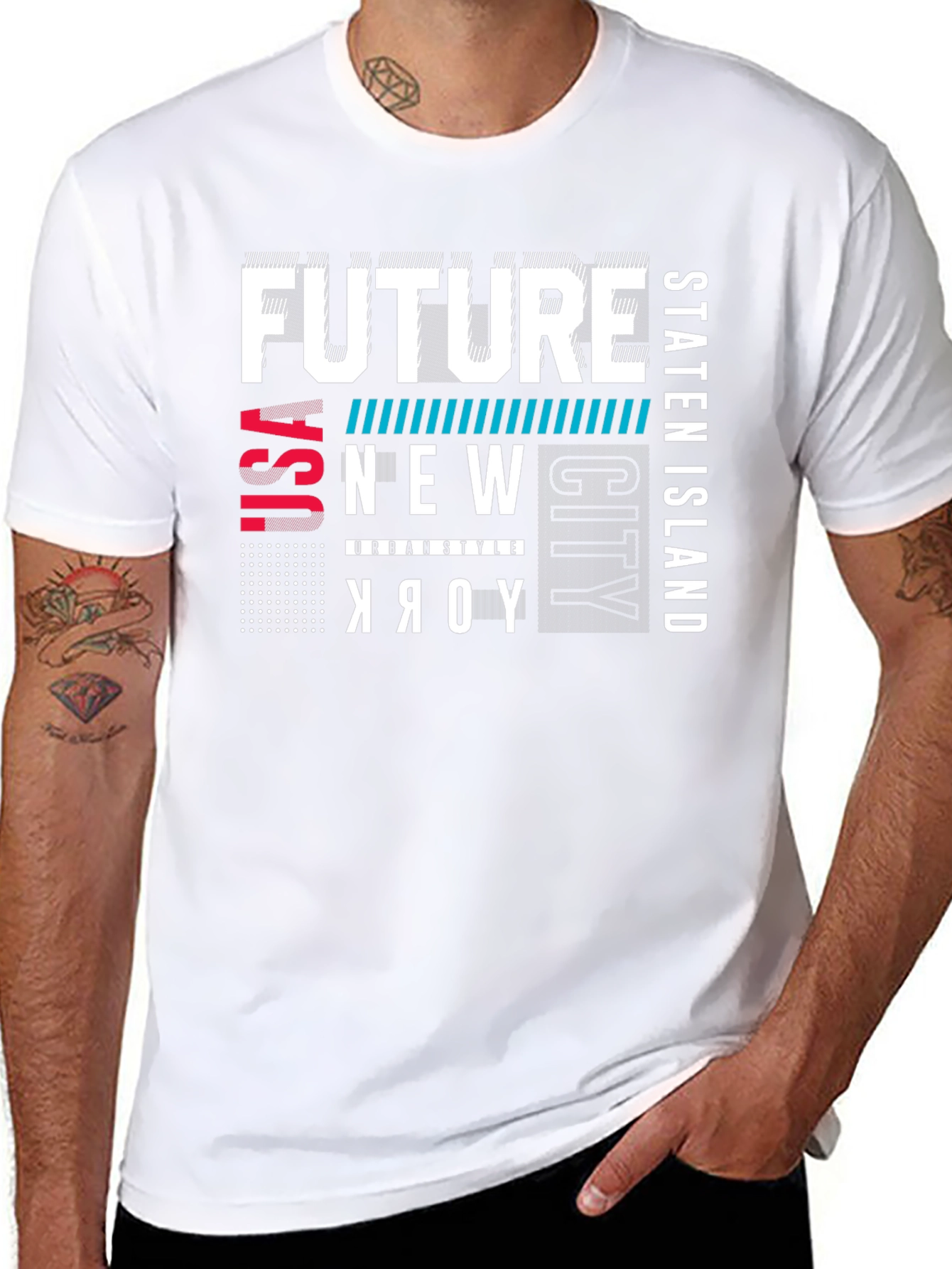 Future New York City Graphic T-Shirt