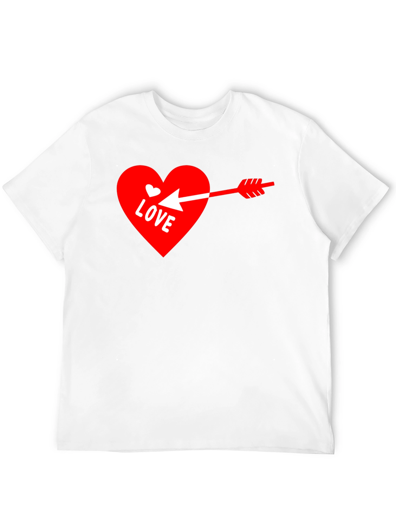 Love Heart Arrow T-Shirt Valentines Day