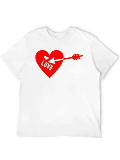 Love Heart Arrow T-Shirt Valentines Day