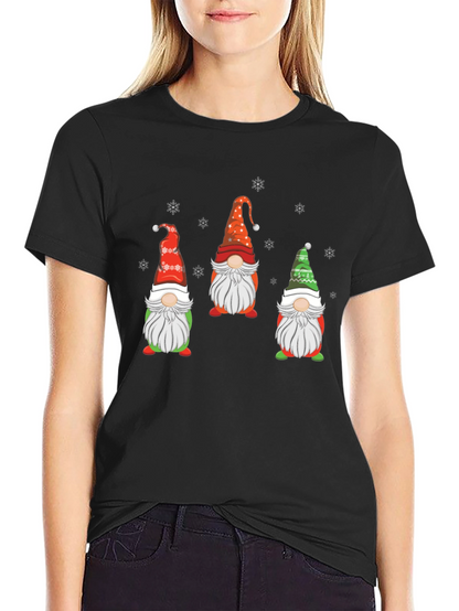 Festive Gnome T-Shirt - Holiday Cheer