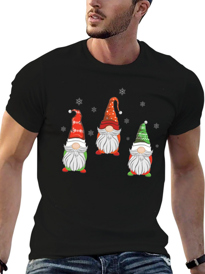 Festive Gnome T-Shirt - Holiday Cheer