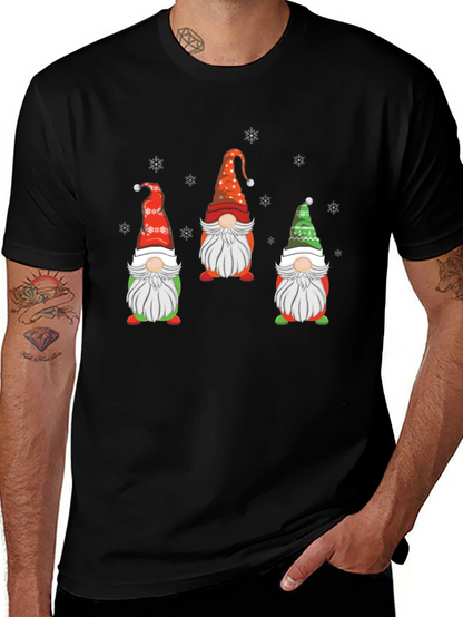 Festive Gnome T-Shirt - Holiday Cheer
