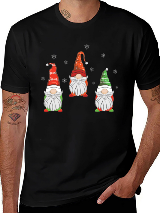Festive Gnome T-Shirt - Holiday Cheer