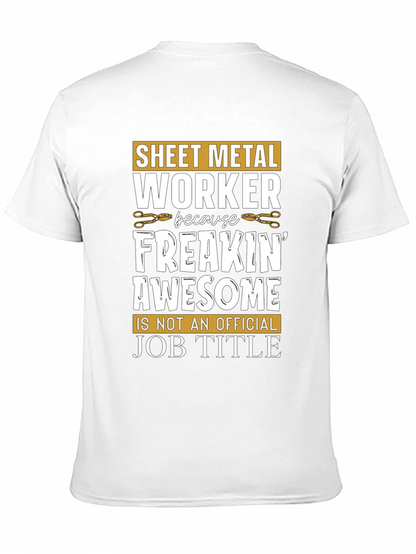 Sheet Metal Worker Graphic T-Shirt