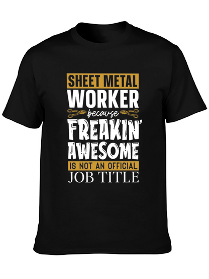 Sheet Metal Worker Graphic T-Shirt