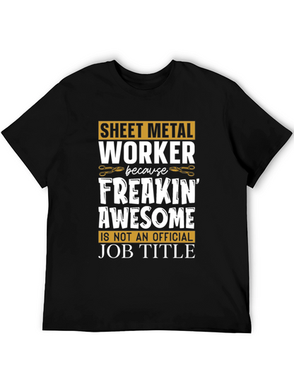 Sheet Metal Worker Graphic T-Shirt
