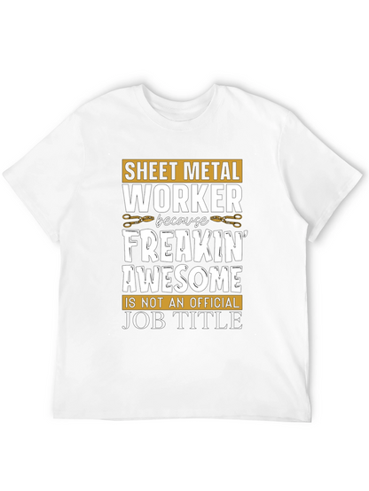 Sheet Metal Worker Graphic T-Shirt