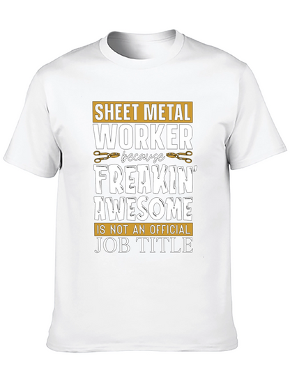 Sheet Metal Worker Graphic T-Shirt