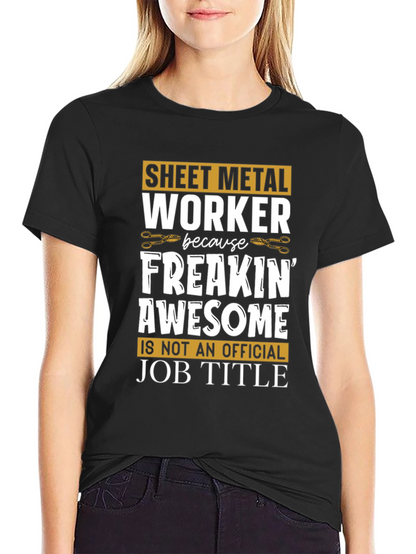 Sheet Metal Worker Graphic T-Shirt