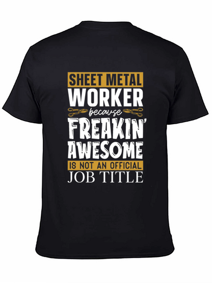 Sheet Metal Worker Graphic T-Shirt