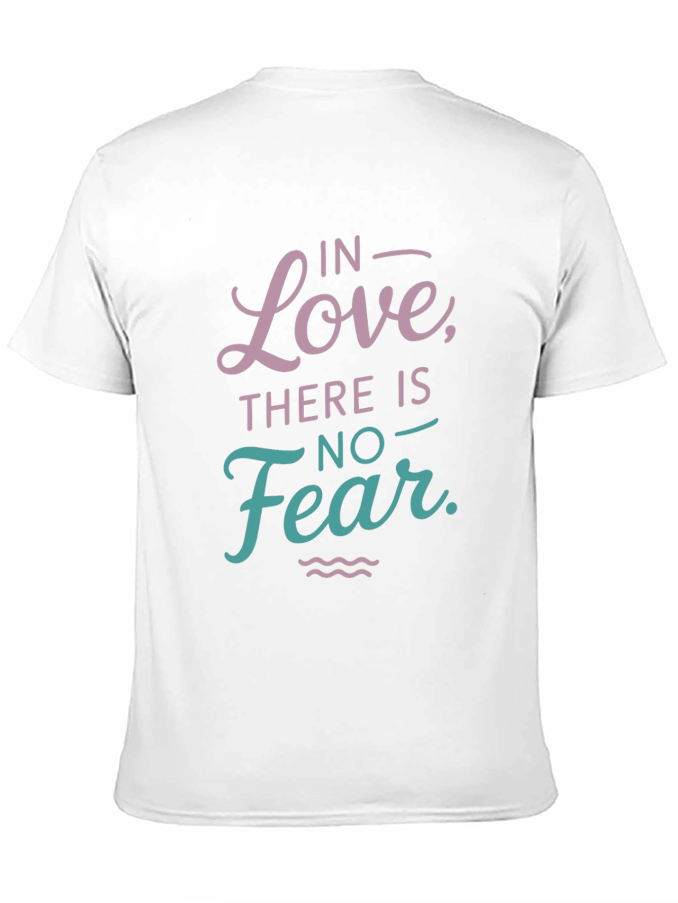 Love Over Fear Graphic Tee - Black Casual Shirt
